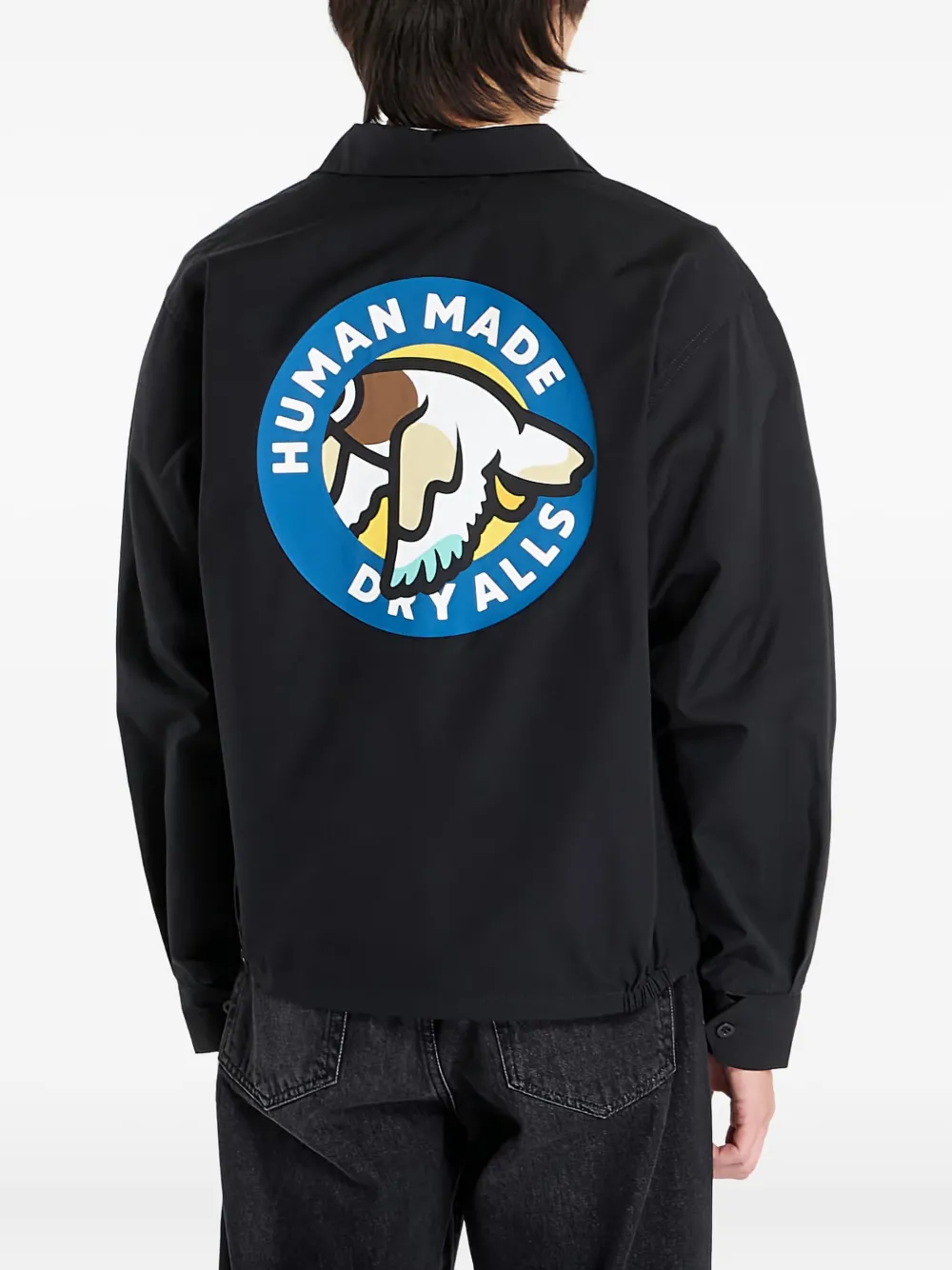 Human Made Jack met rits Zwart