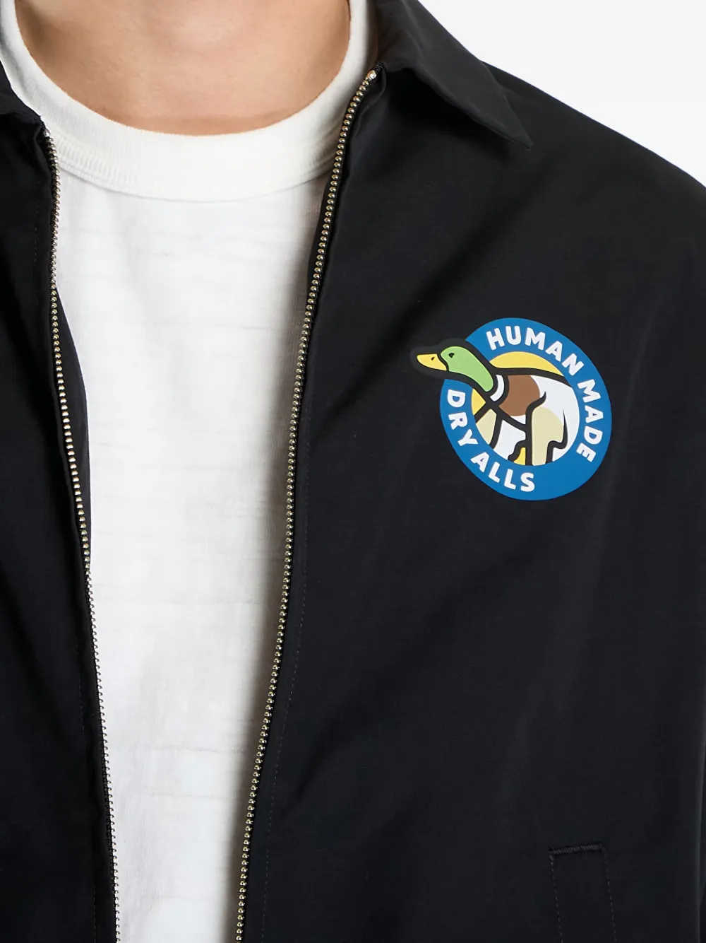 Human Made Jack met rits Zwart