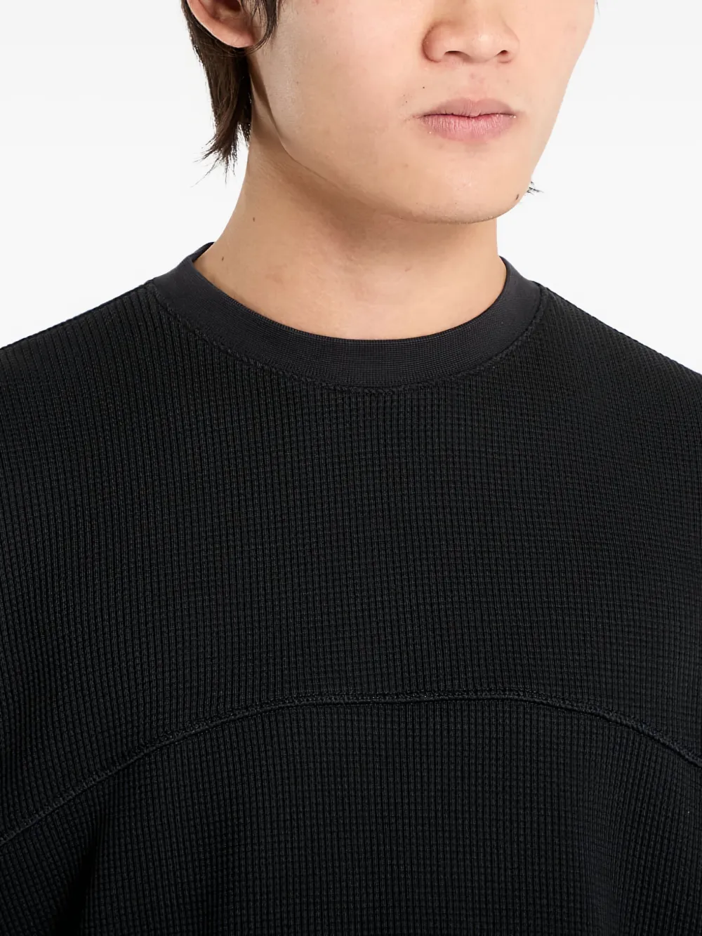 Adidas Originals Long-sleeve Sports Top In Black