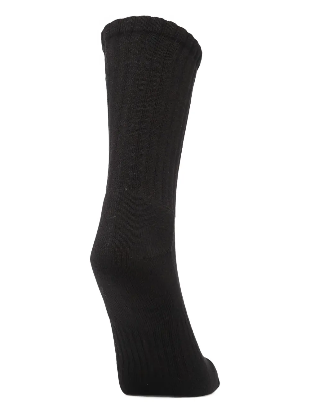 Human Made Pile Hear-motif Socks In Black