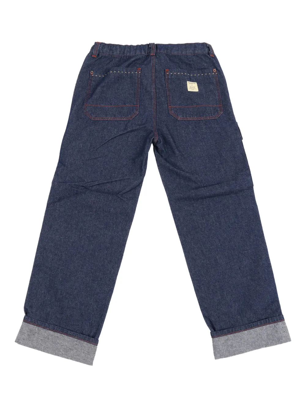 Misha & Puff Jeans met logopatch - Blauw