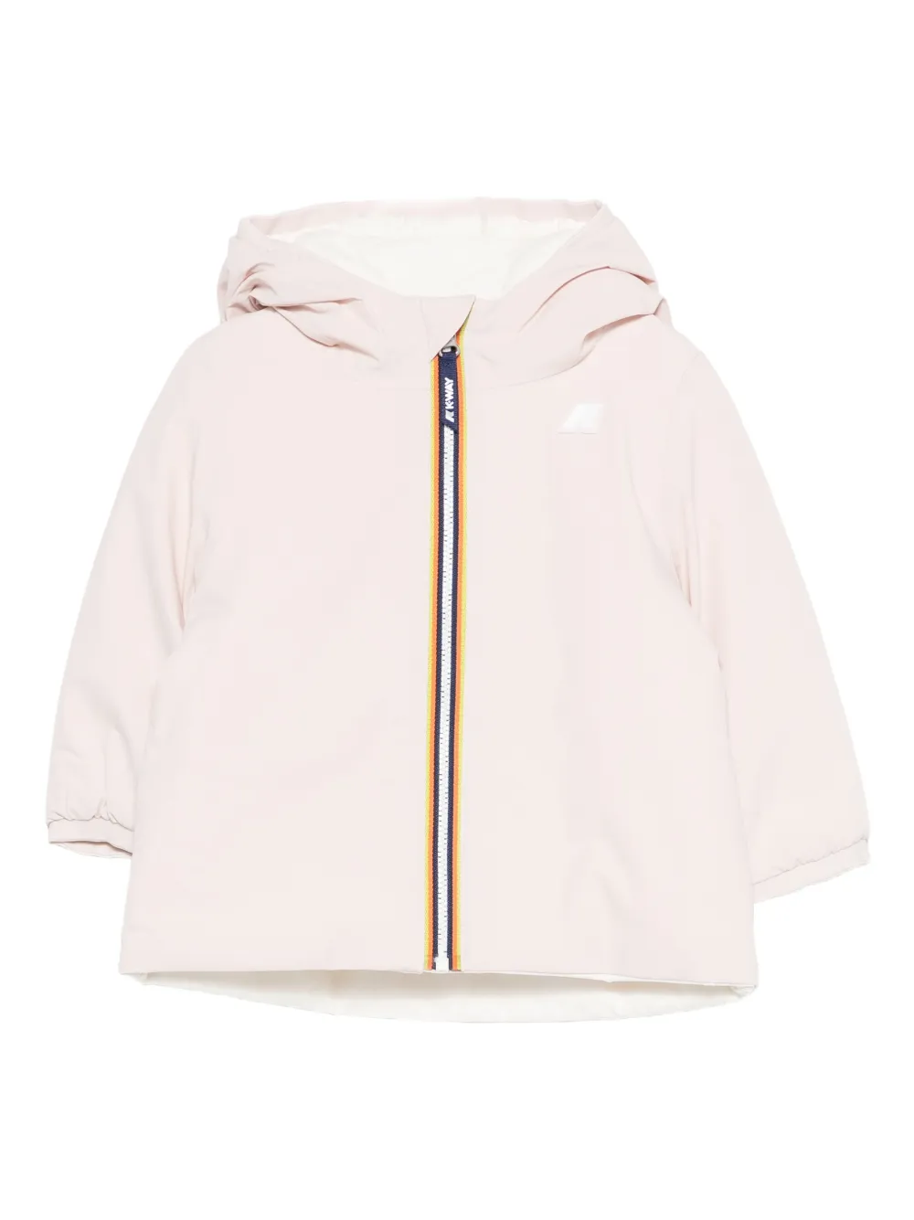 K-Way E. Jack St Warm Reversible hooded-logo jacket | Pink | Image 1