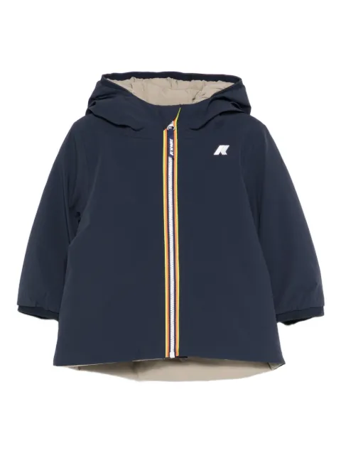 K-Way E. Jack St Warm Reversible hooded-zip jacket