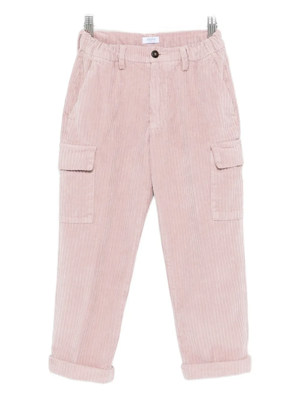 Siola Thomas Corduroy Cargo Pants In Pink