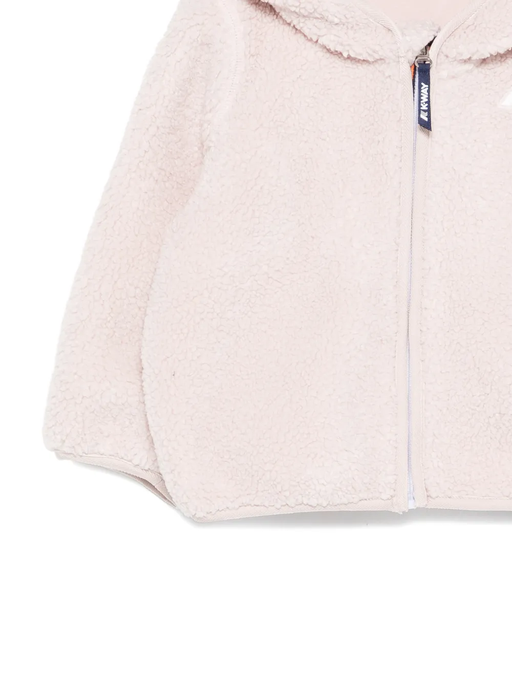 K-Way E. Janne Polar jack met capuchon en rits Roze