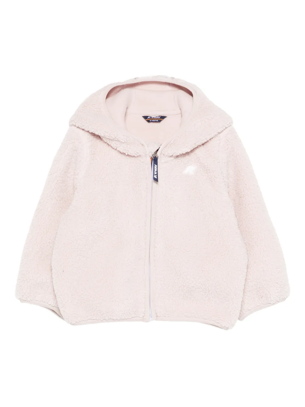 K-Way E Janne Polar hooded-zipped jacket | Pink | Image 1