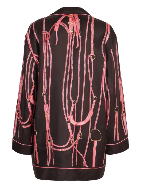 Gucci Jacquard Pocket Jacket Brown FARFETCH ID