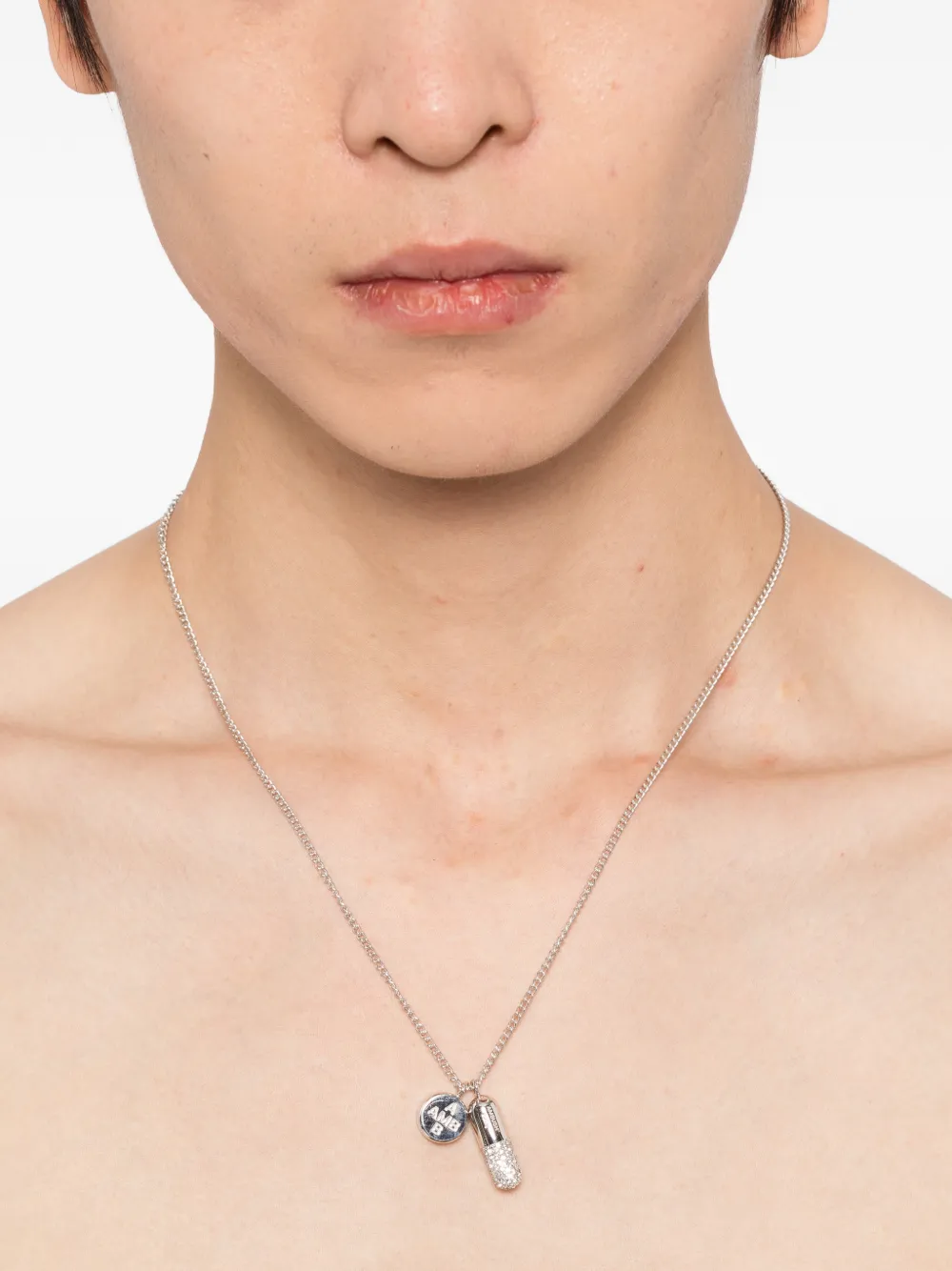 AMBUSH collier à pendentif logo | Homme | Image 2