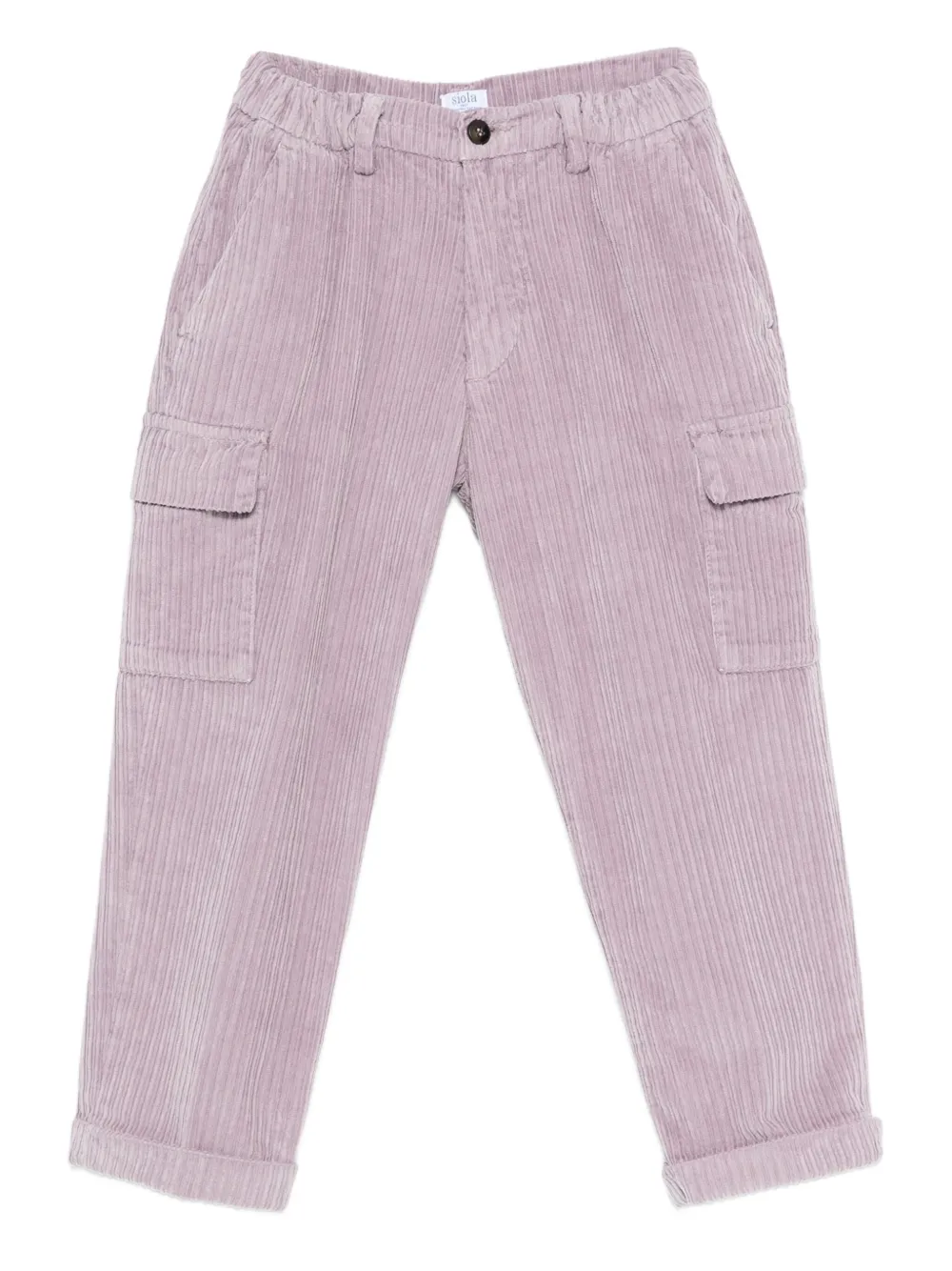 Siola Thomas corduroy cargo pants | Purple | Image 1