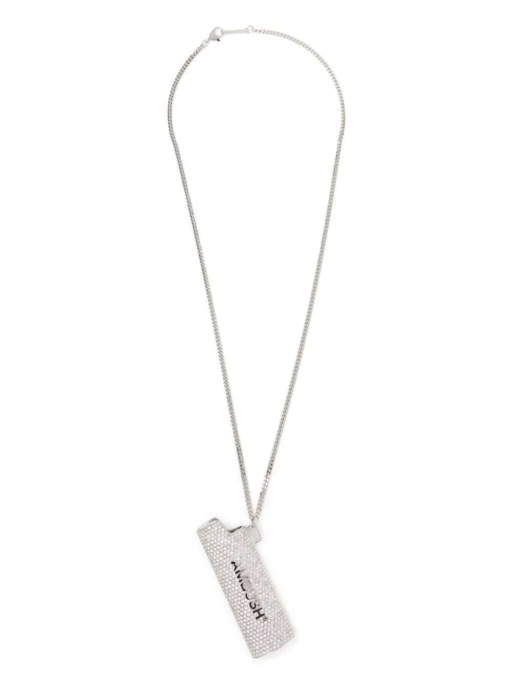 AMBUSH pave lighter case necklace | Silver | Image 1