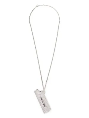 AMBUSH ライター ペンダント ネックレス | シルバートーン | FARFETCH JP AMBUSH ライター ペンダント ネックレス | シルバートーン | FARFETCH JP