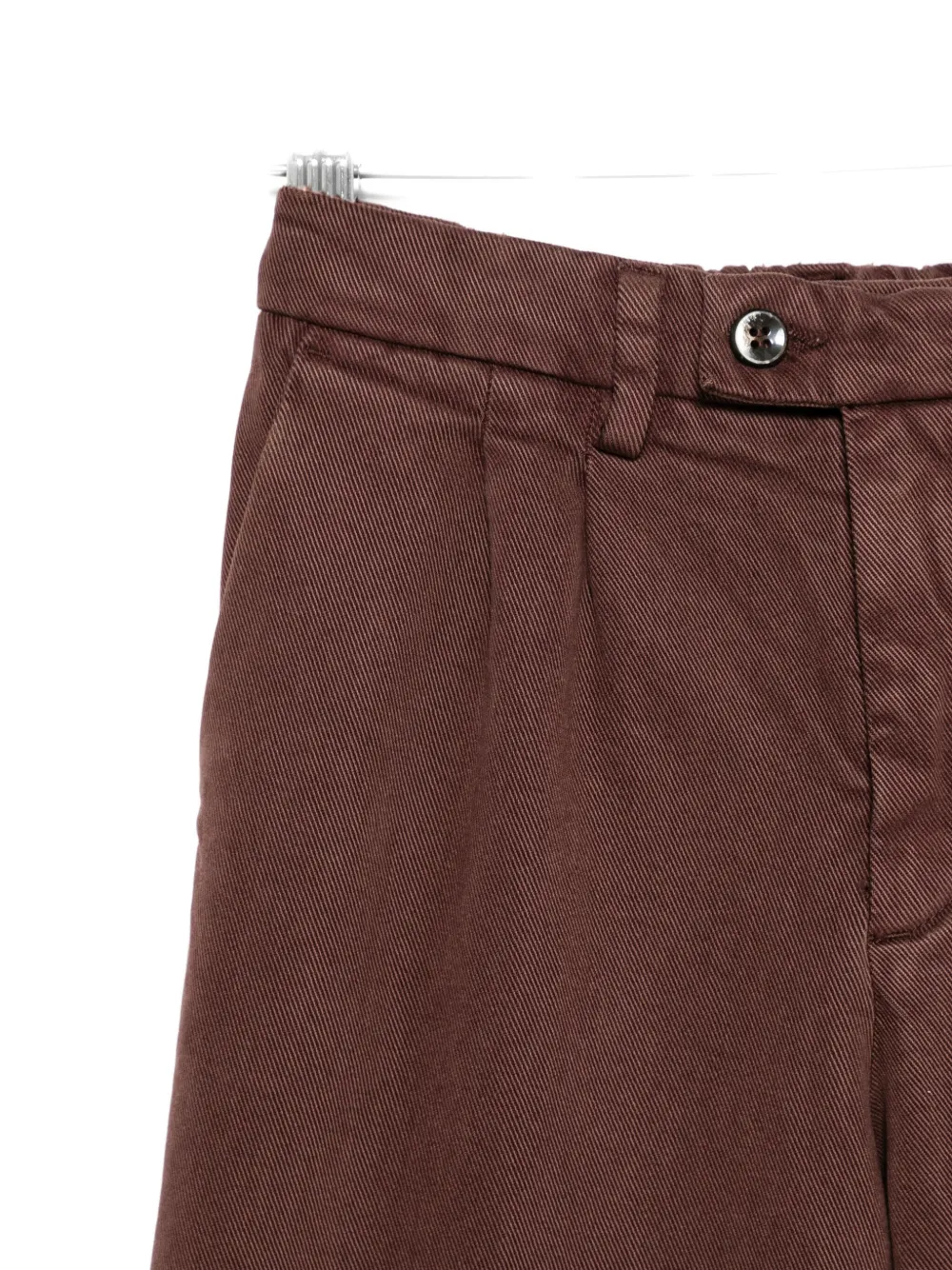 Siola Mc Pleated Cuffed Trousers In Red