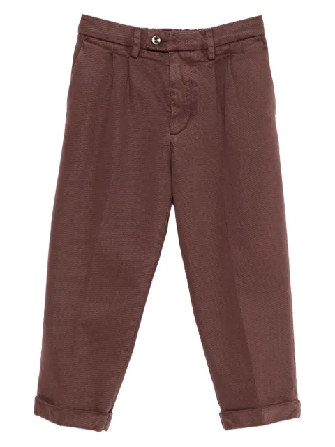 Siola MC pleated cuffed trousers