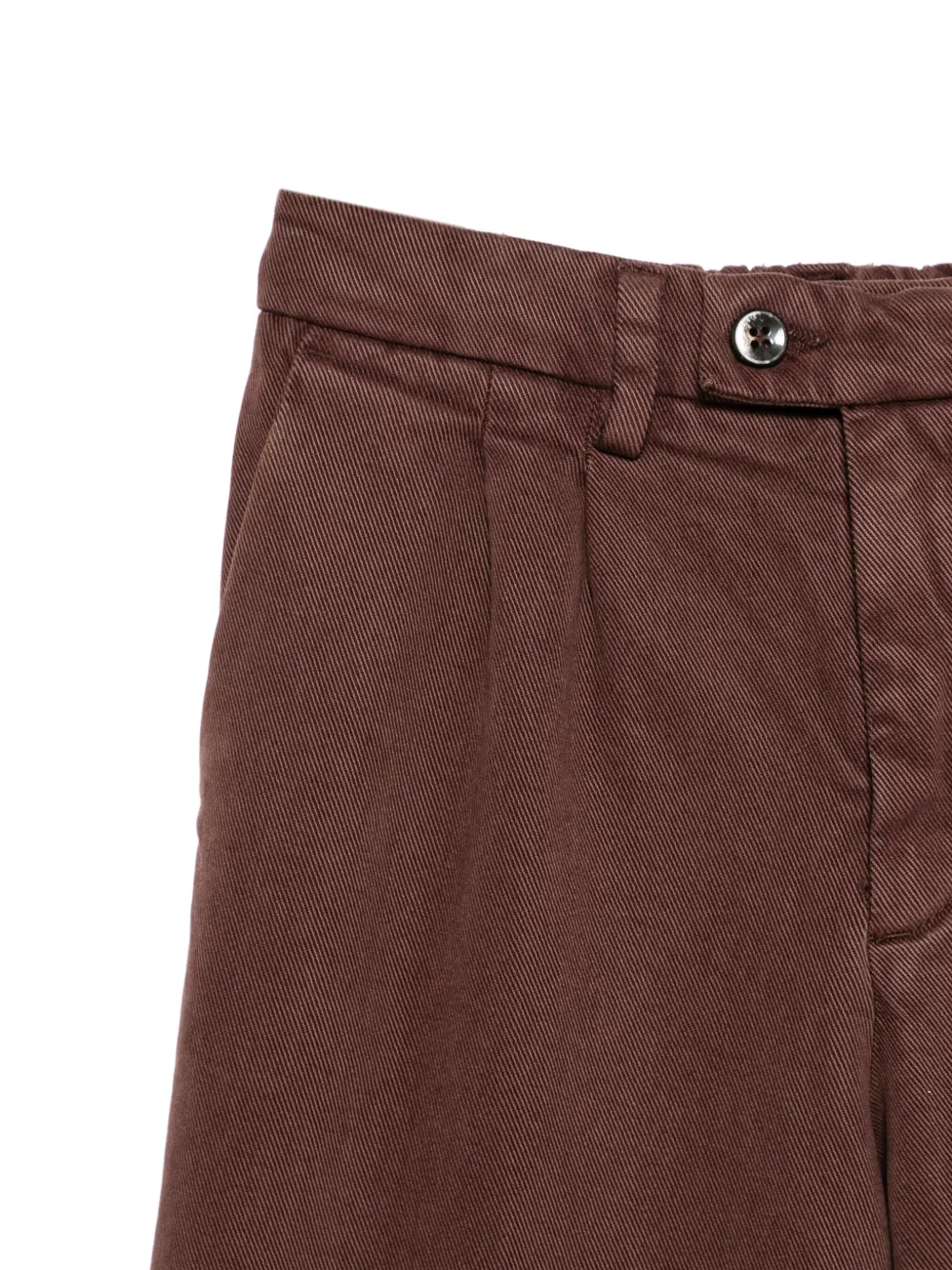 Siola MC geplooide broek met cuffs Rood