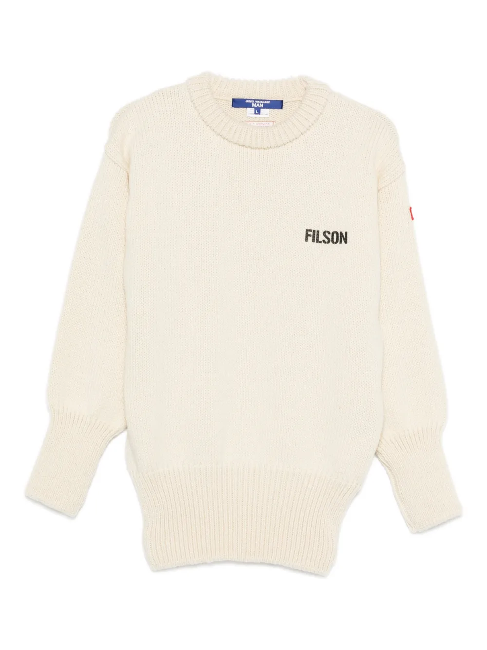 Junya Watanabe MAN log-sleeves sweater | Neutrals | Image 1