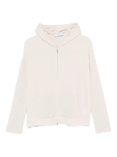 Gran Sasso hooded zip knitwear