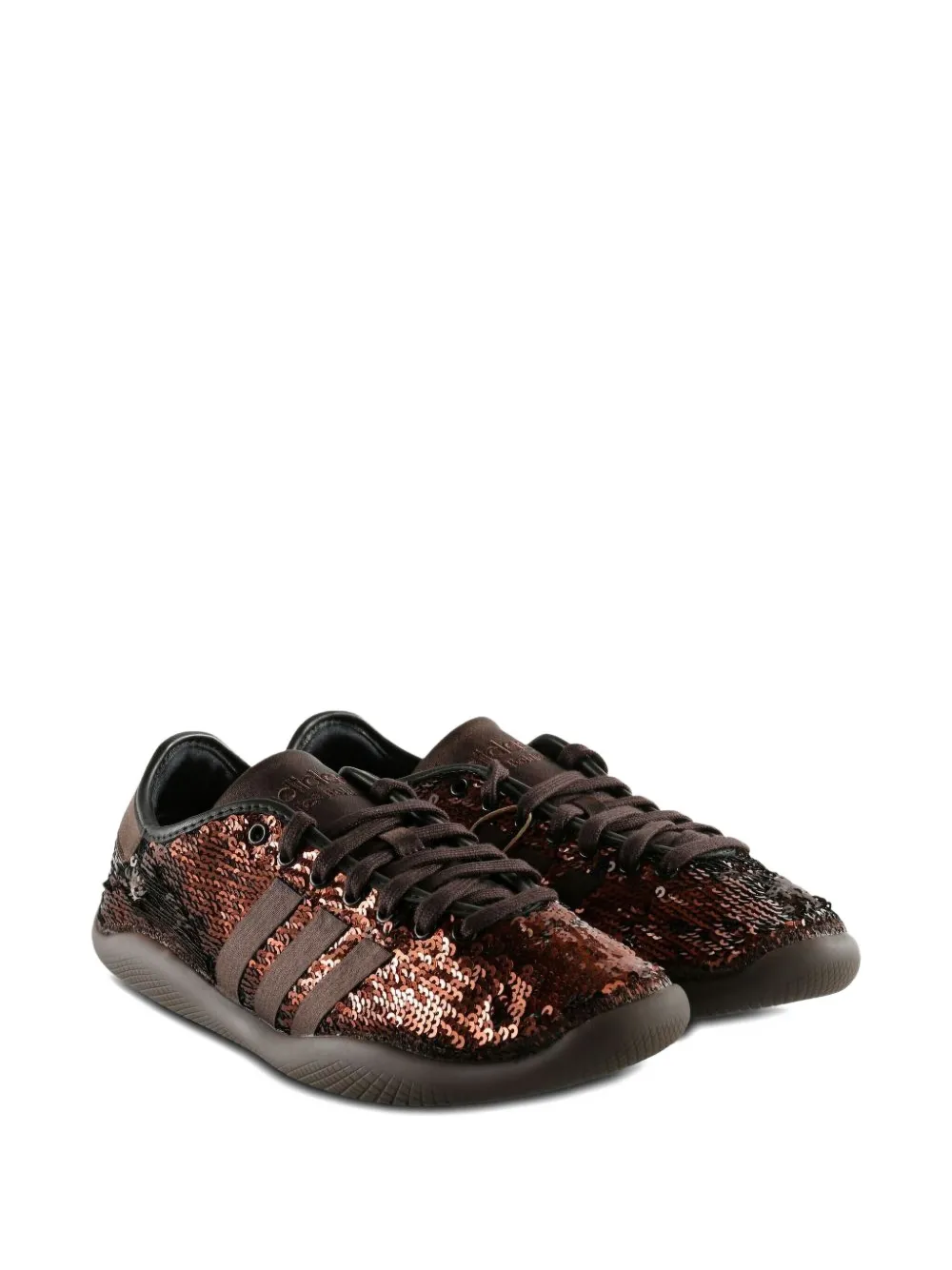 adidas x Wales Bonner Karintha sequin striped sneakers Bruin