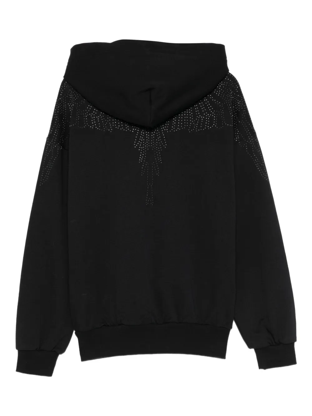COUNTY OF MILAN KIDS Verfraaide hoodie Zwart