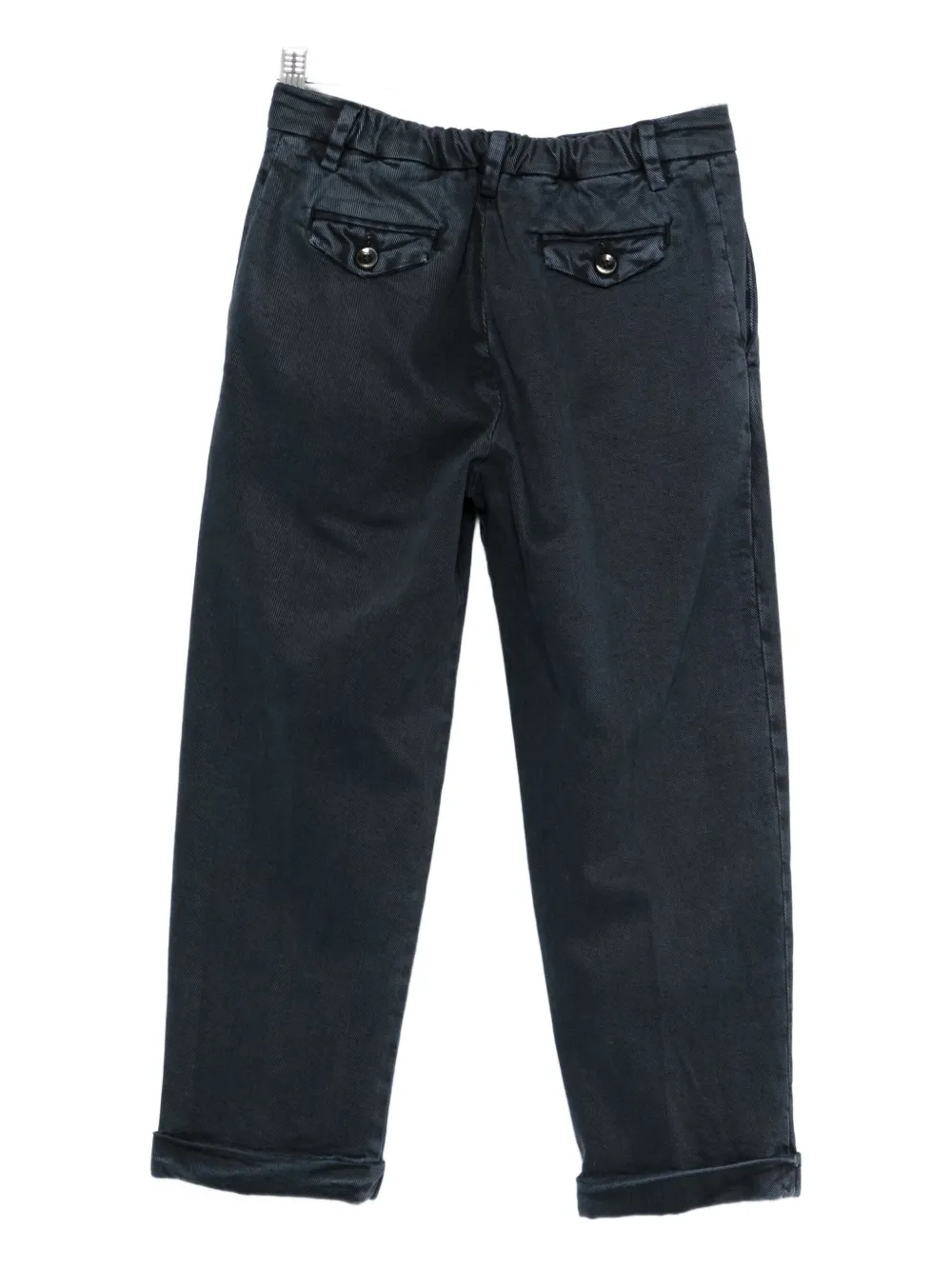 Siola Mc Button Trousers In Blue
