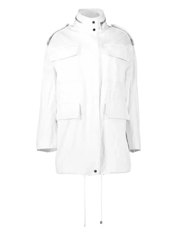 Michael Kors Collection Pocket Jacket in White
