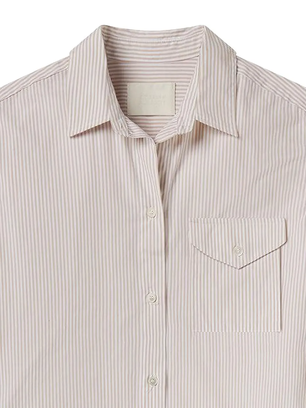 Citizens of Humanity striped pocket shirt - Beige