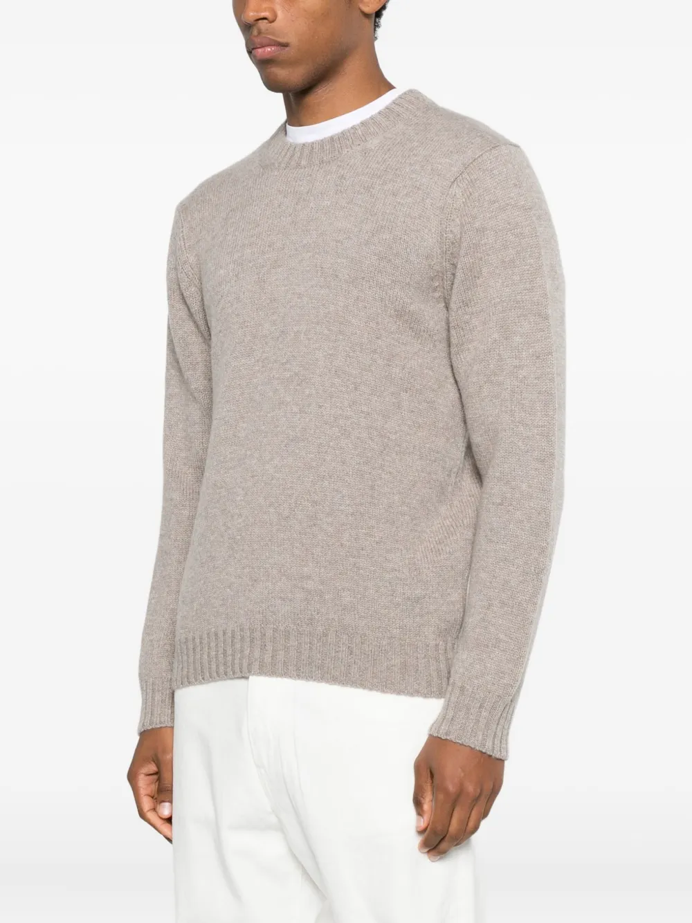 Della Ciana Crewneck Sweater In Gray