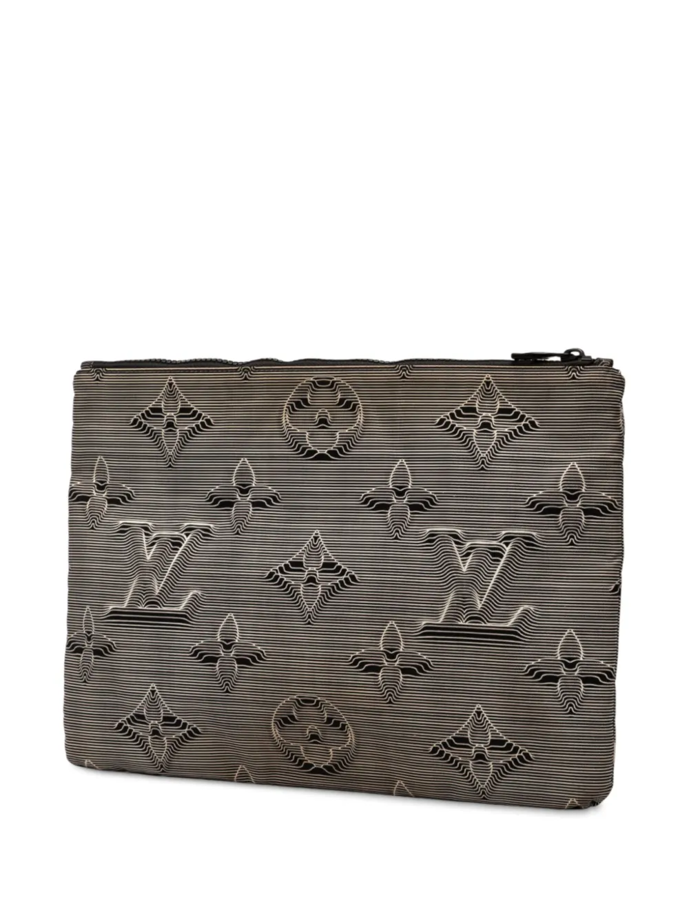 Louis Vuitton Pre-Owned 2019 Monogram 3D 2054 Reversible Pouch