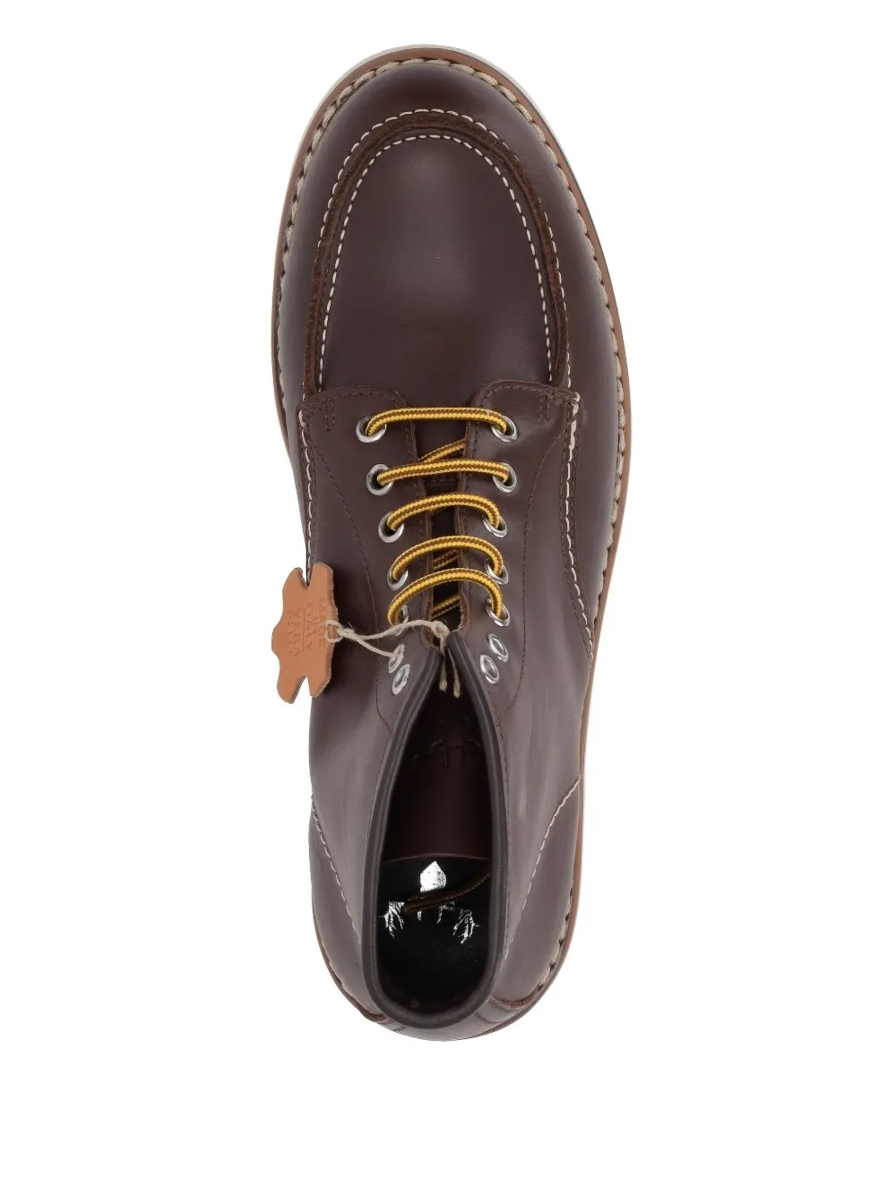 BEKK Fondo Bross bikerlaarzen met veters Bruin