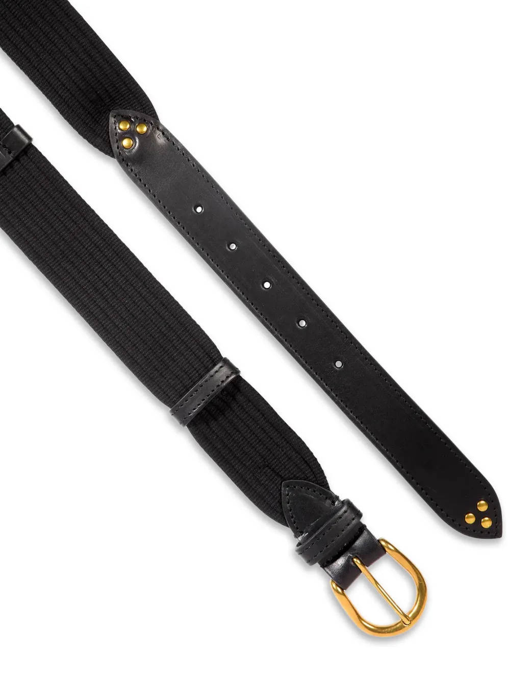 Jérôme Dreyfuss Ceinture Sangle gespriem - Zwart
