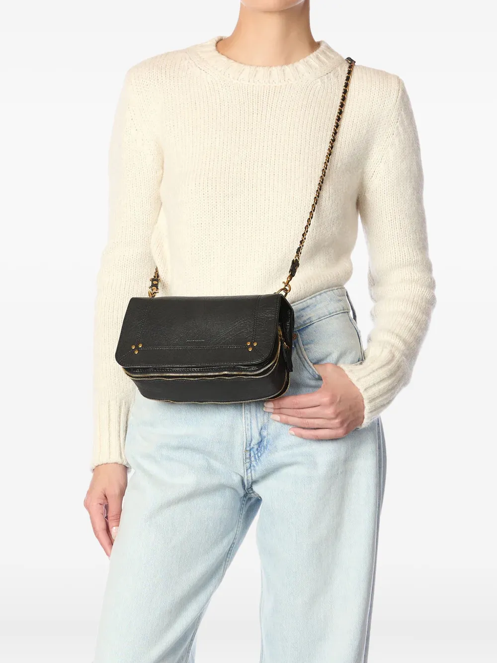 Jérôme Dreyfuss Bobi shoulder bag - Zwart
