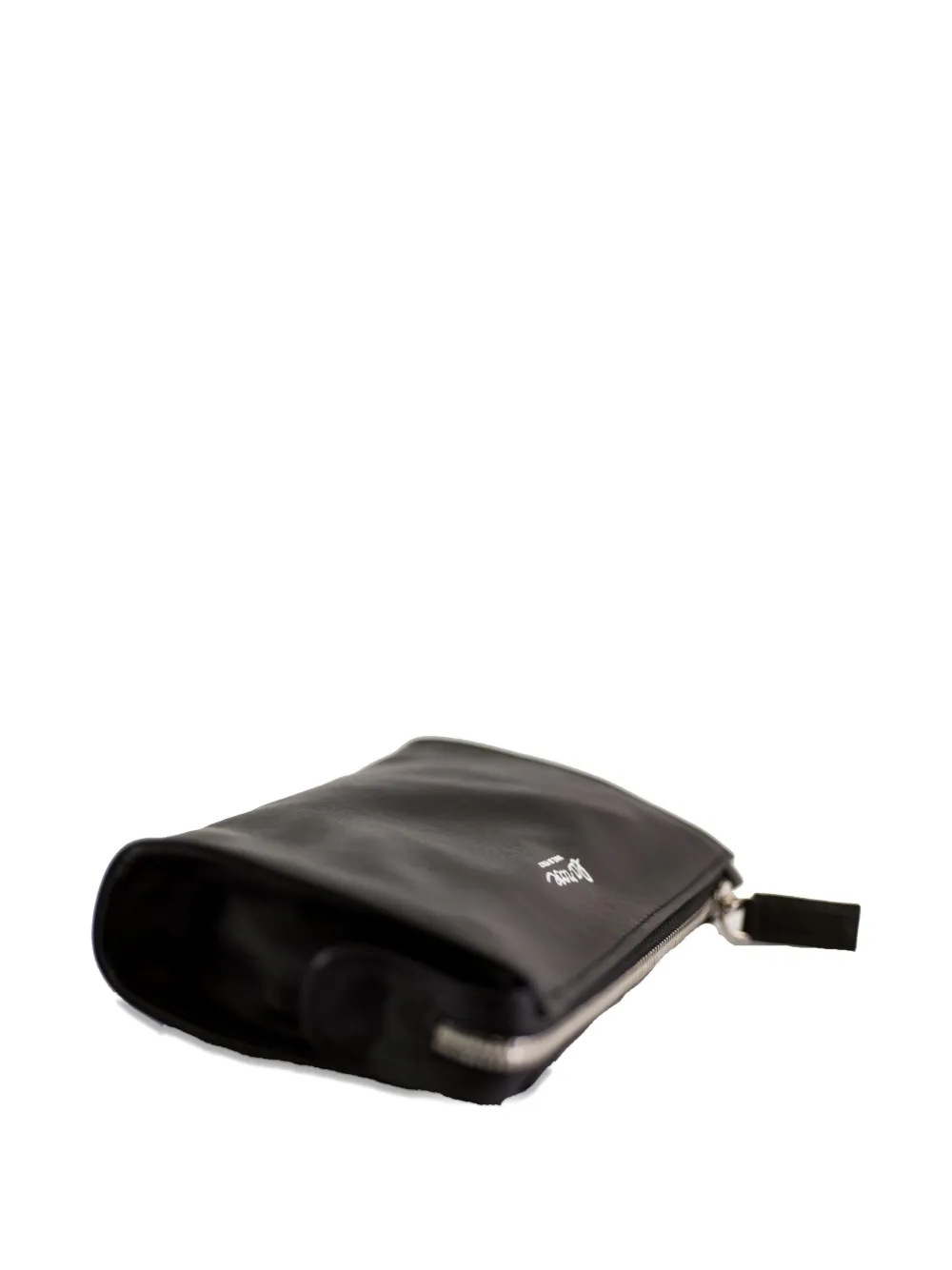 La Rose Leather Make-up Bag In Pattern