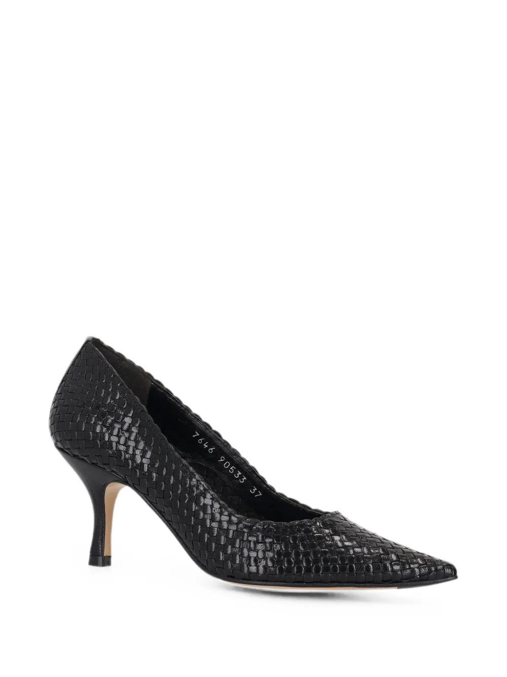 La-Rose Moritz woven pumps Zwart
