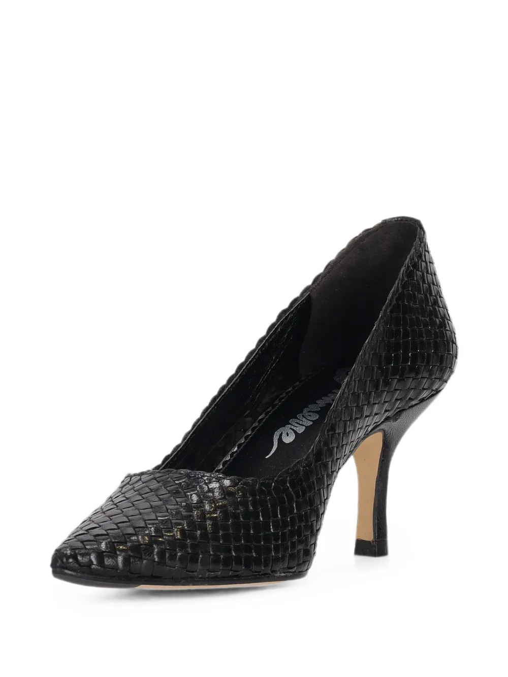 La-Rose Moritz woven pumps Zwart
