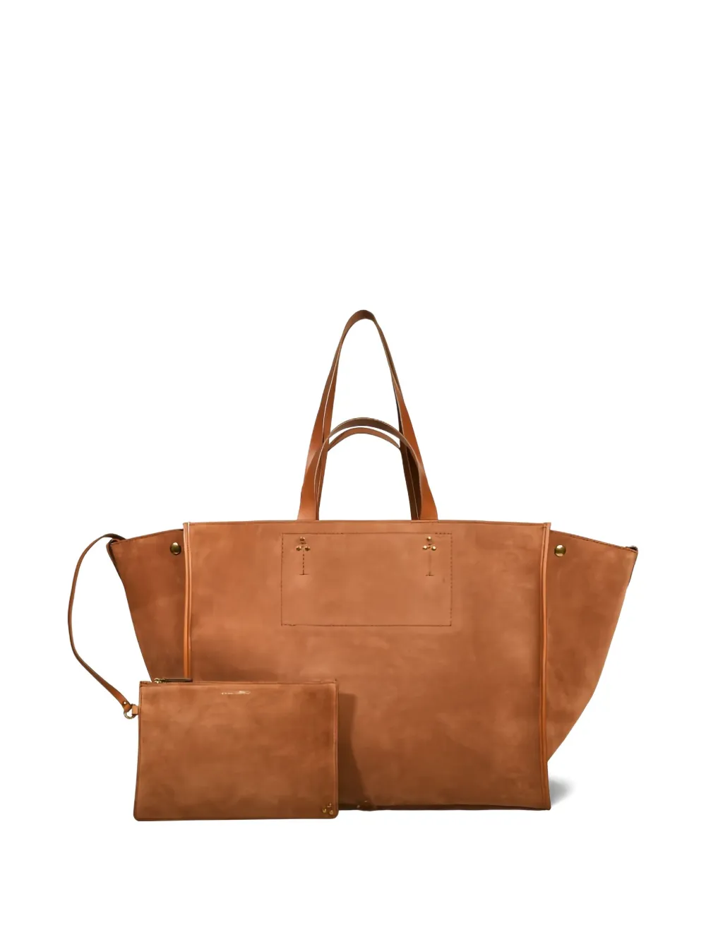 Jérôme Dreyfuss Leren shopper Bruin