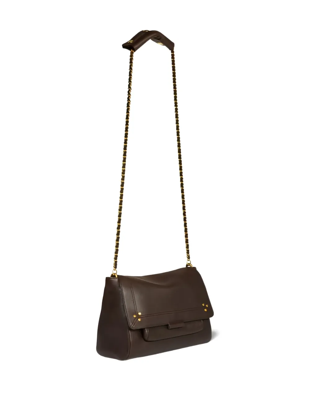 Jérôme Dreyfuss Lulu medium schoudertas Bruin