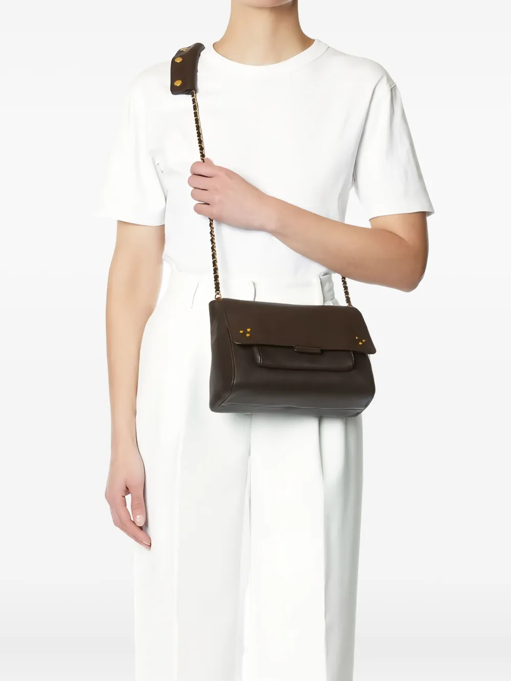 Jérôme Dreyfuss medium Lulu shoulder bag - Bruin