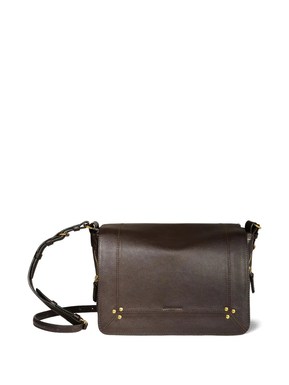 Jérôme Dreyfuss Igor Shoulder Bag Adjustable Volume In Brown