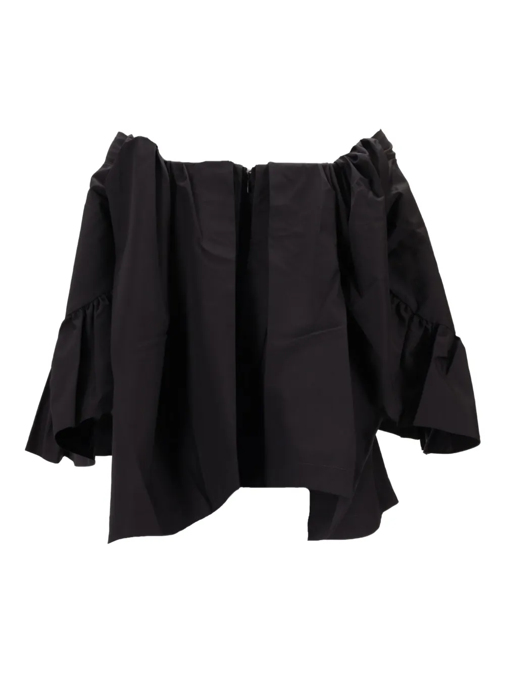 MERYLL ROGGE Bluse mit Rüschenärmeln | Schwarz | Image 1
