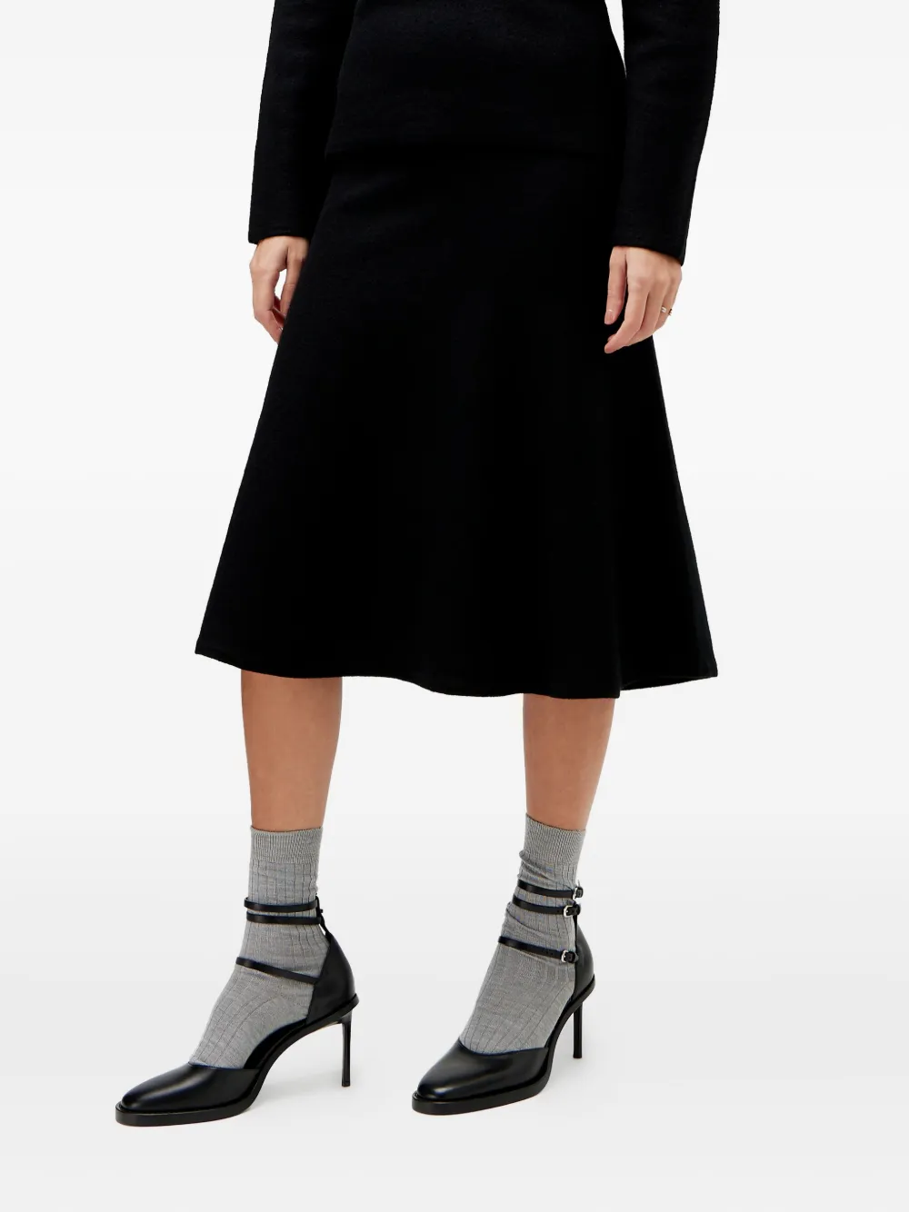 Ann Demeulemeester Jamina kalfsleren pumps Zwart