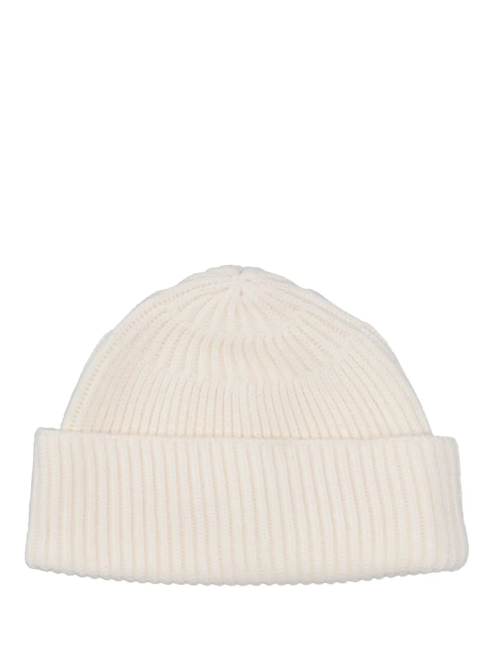 P.A.R.O.S.H. ribbed beanie hat - Beige