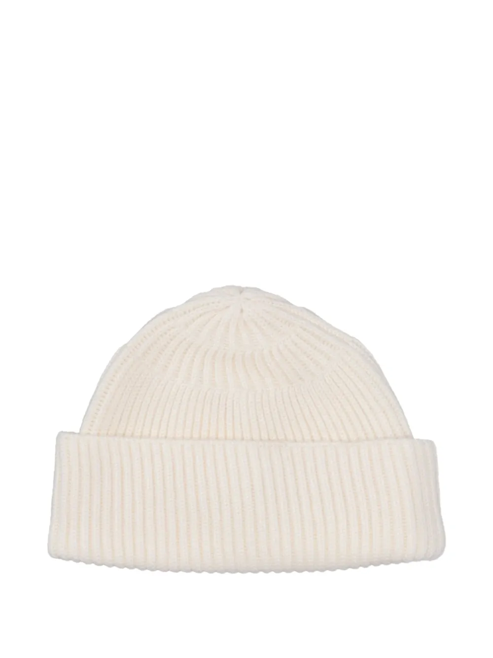P.a.r.o.s.h Ribbed Beanie Hat In Neutral