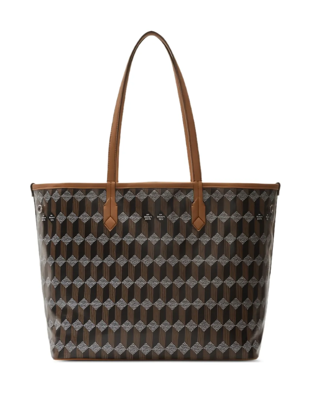 Au Départ No.47 geometric-print tote | Image 2