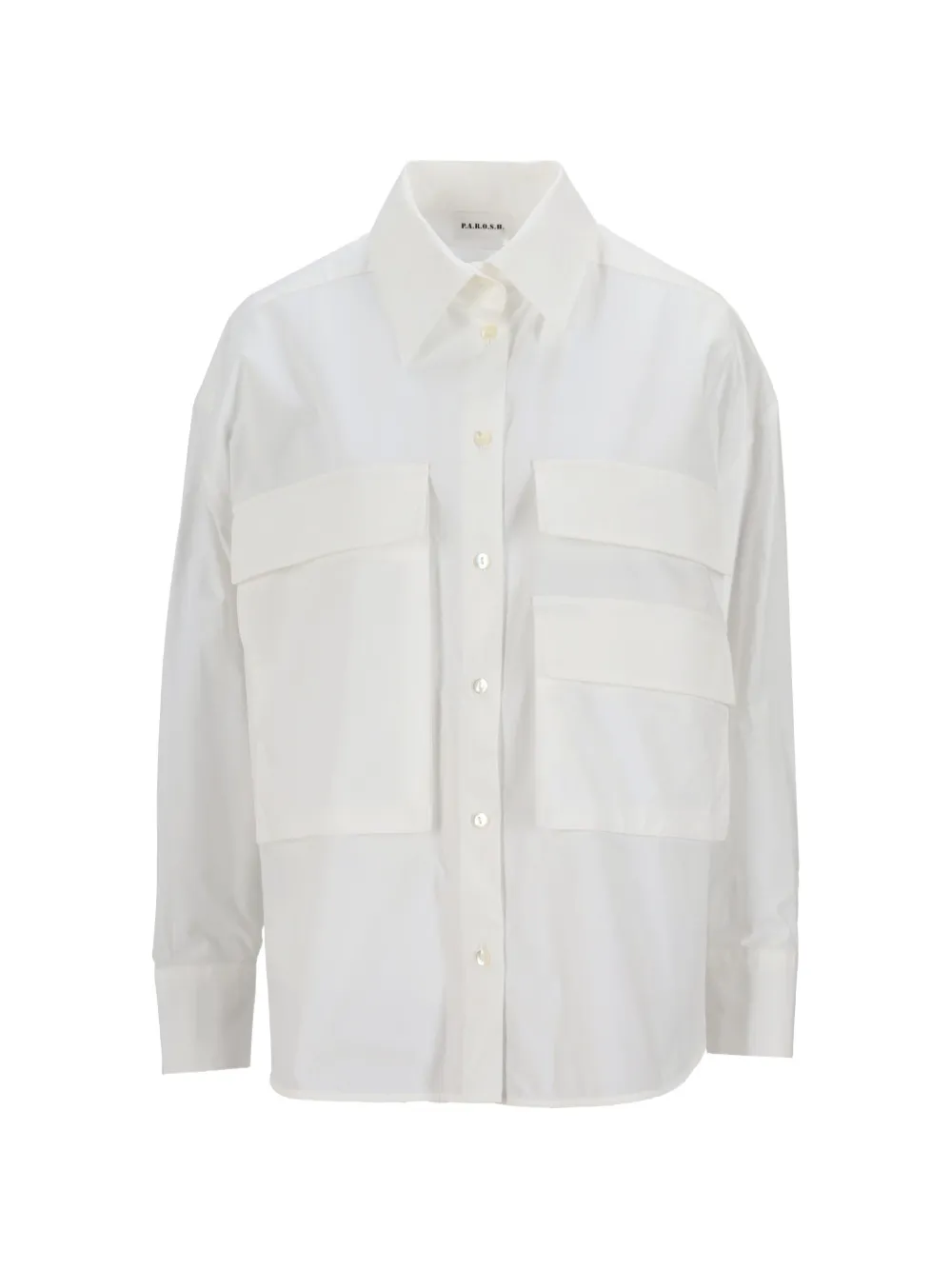 P.A.R.O.S.H. Camicia pocket shirt - Bianco