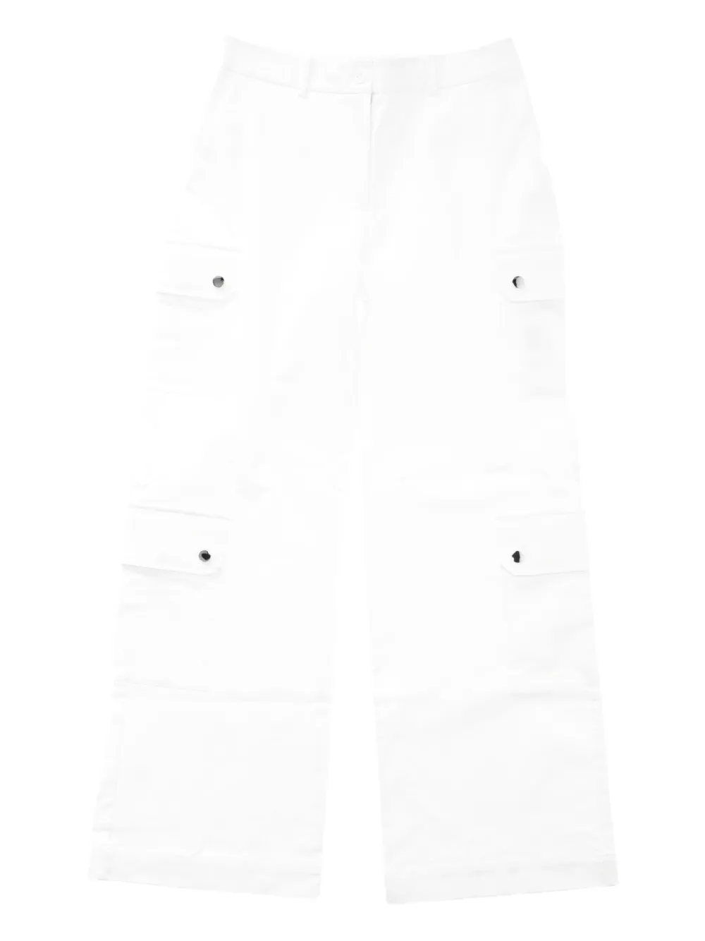 P.a.r.o.s.h Celebrity Cargo Pants In White