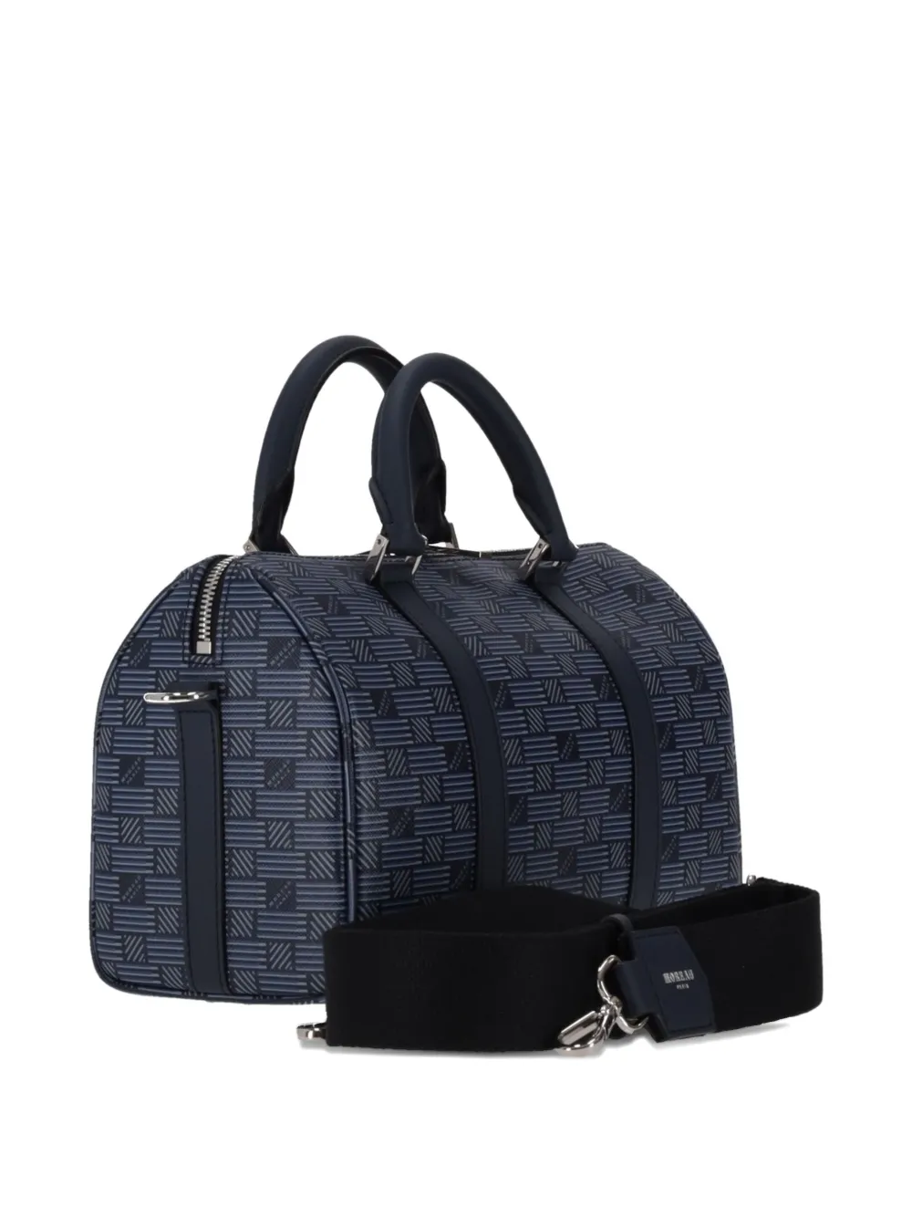 Moreau geometric-pattern top-handle luggage | Image 2