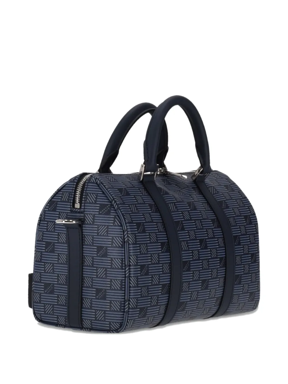 Moreau Reistas met geometrisch patroon en handgreep Blauw