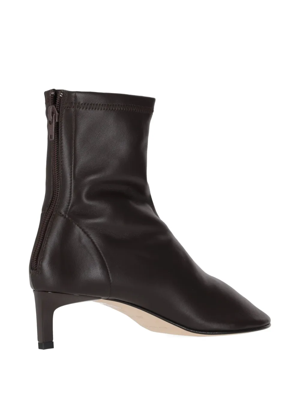 Dear Frances Laarzen met kitten hak Bruin