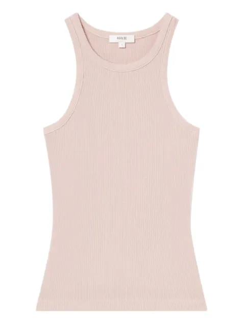 AGOLDE Rayne ribbed tank top