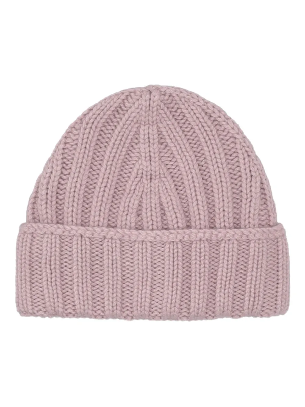 La Rose Ribbed Beanie In Pink