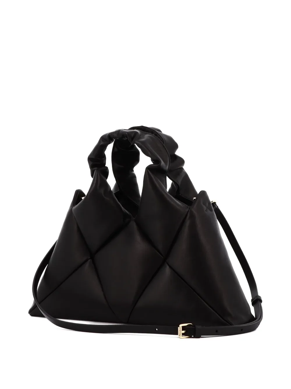 Reco Didi Quilted Handle Tote Bag In Black